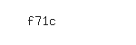 Captcha: f71c